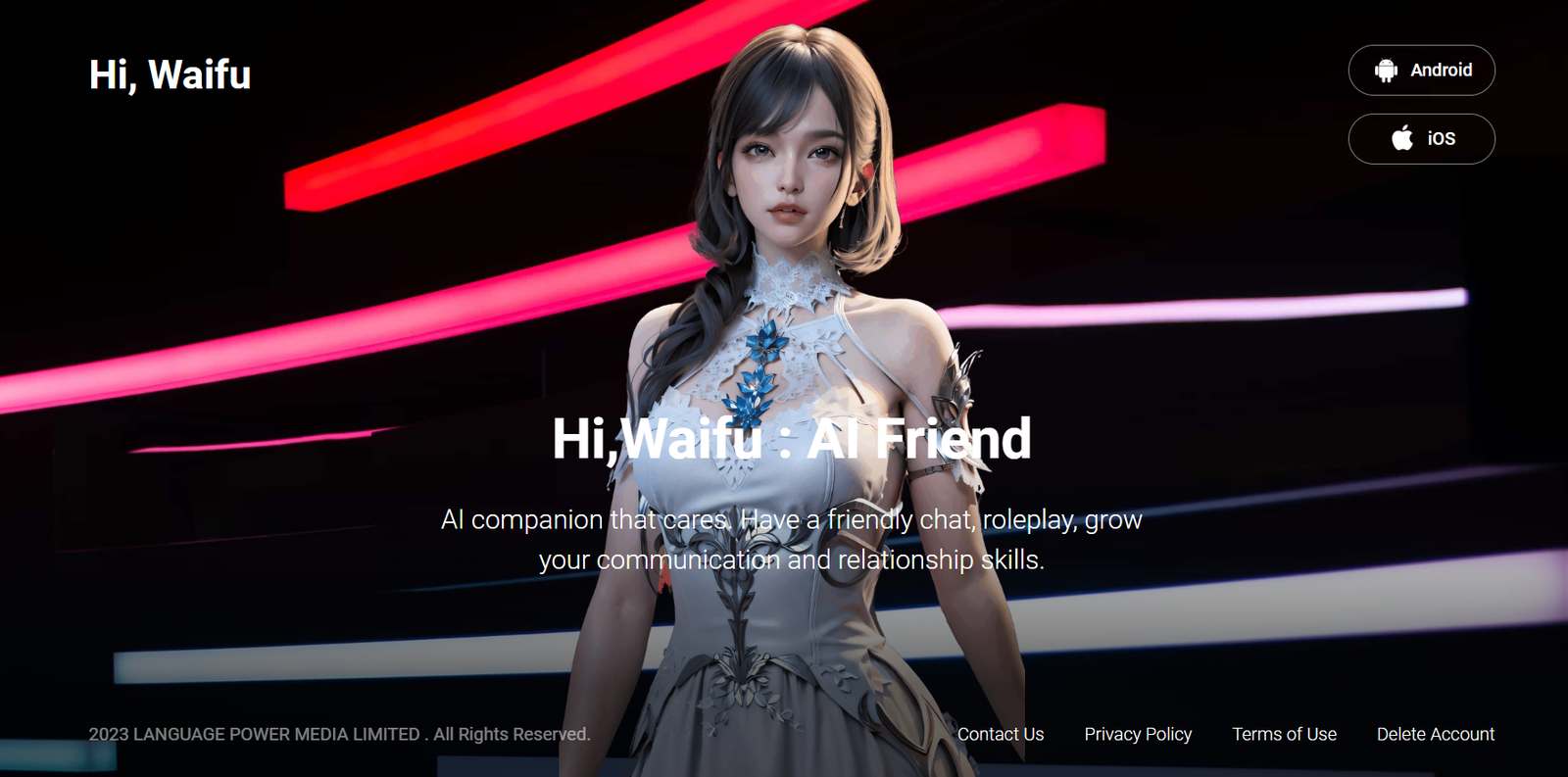 HiWaifu screenshot