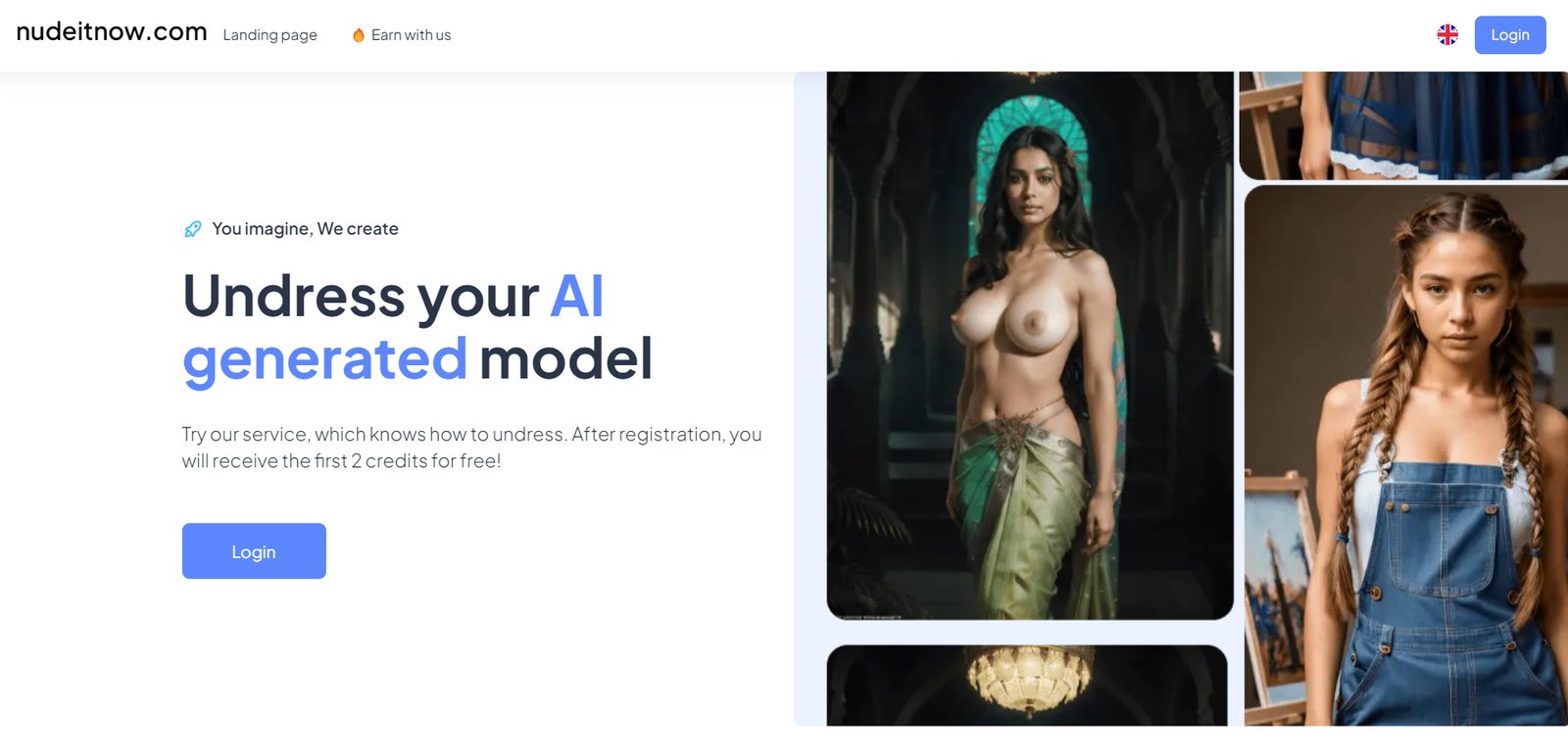 Nudeitnow screenshot