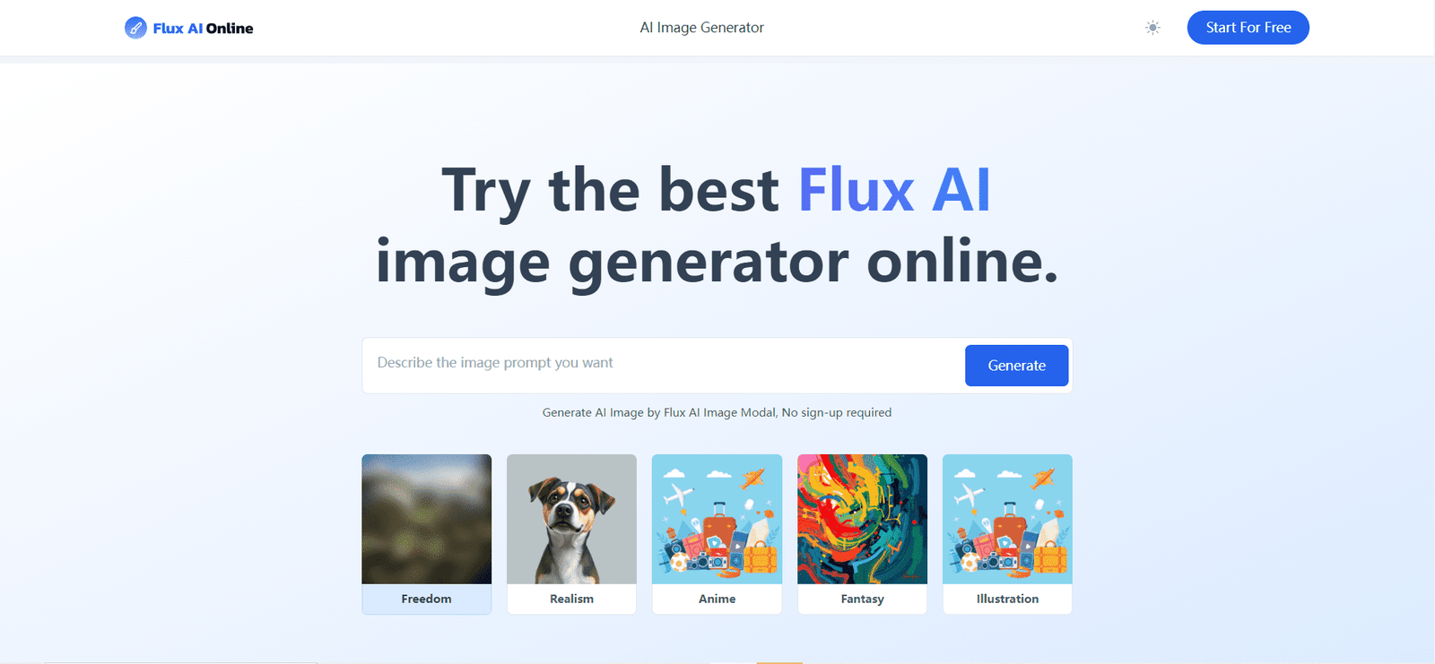 Flux AI screenshot