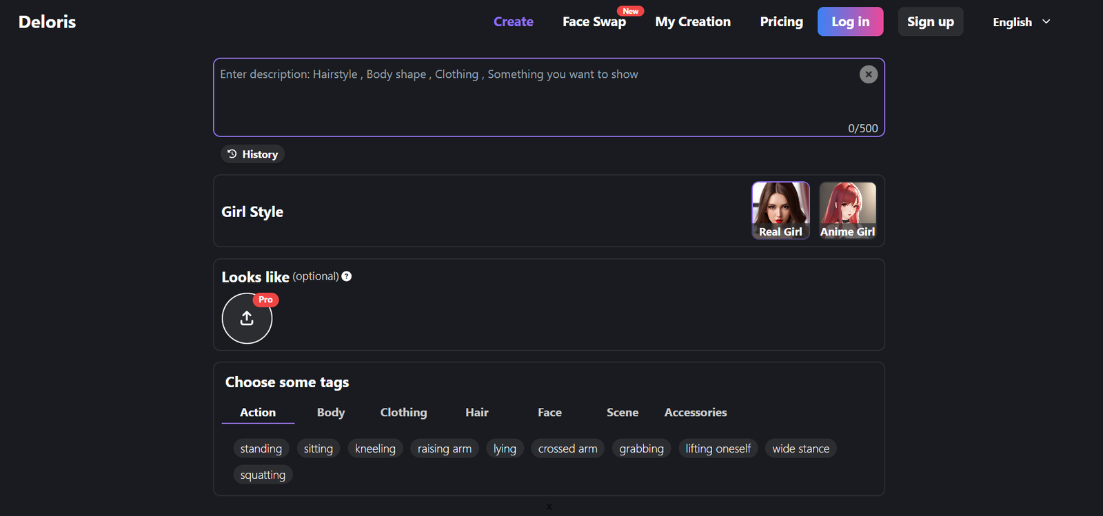 Deloris-AI Image Generator screenshot