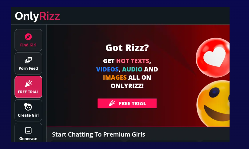 OnlyRizz screenshot