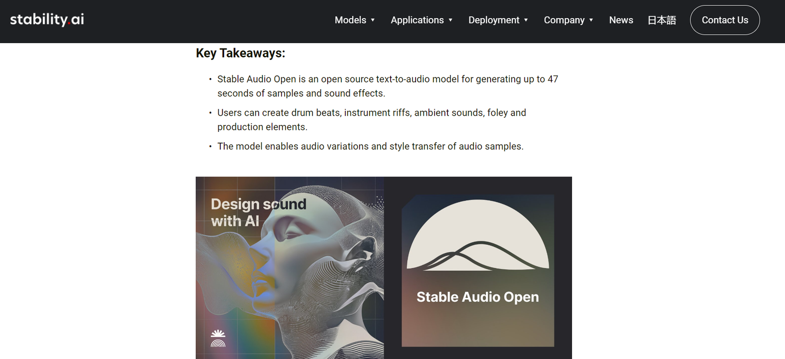 Stable Audio Open screenshot