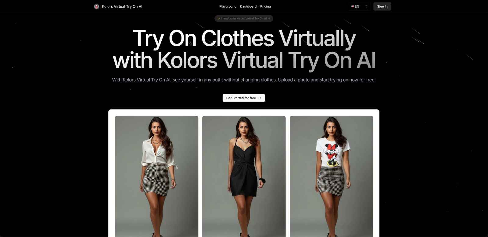 Kolors Virtual Try On screenshot