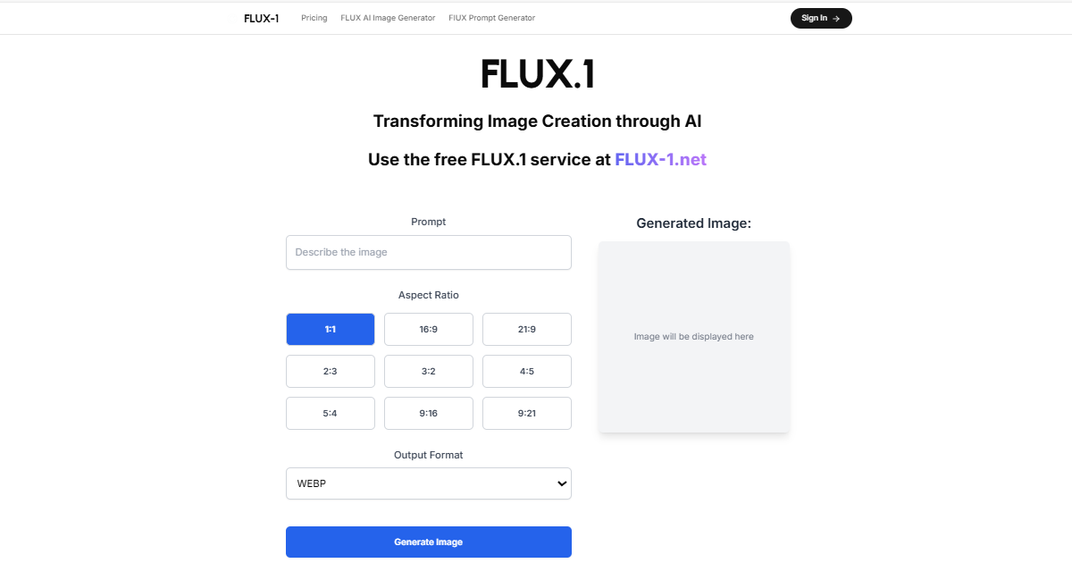 FLUX.1 Pro screenshot