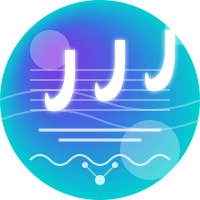 Lyrics Into Song AI logo