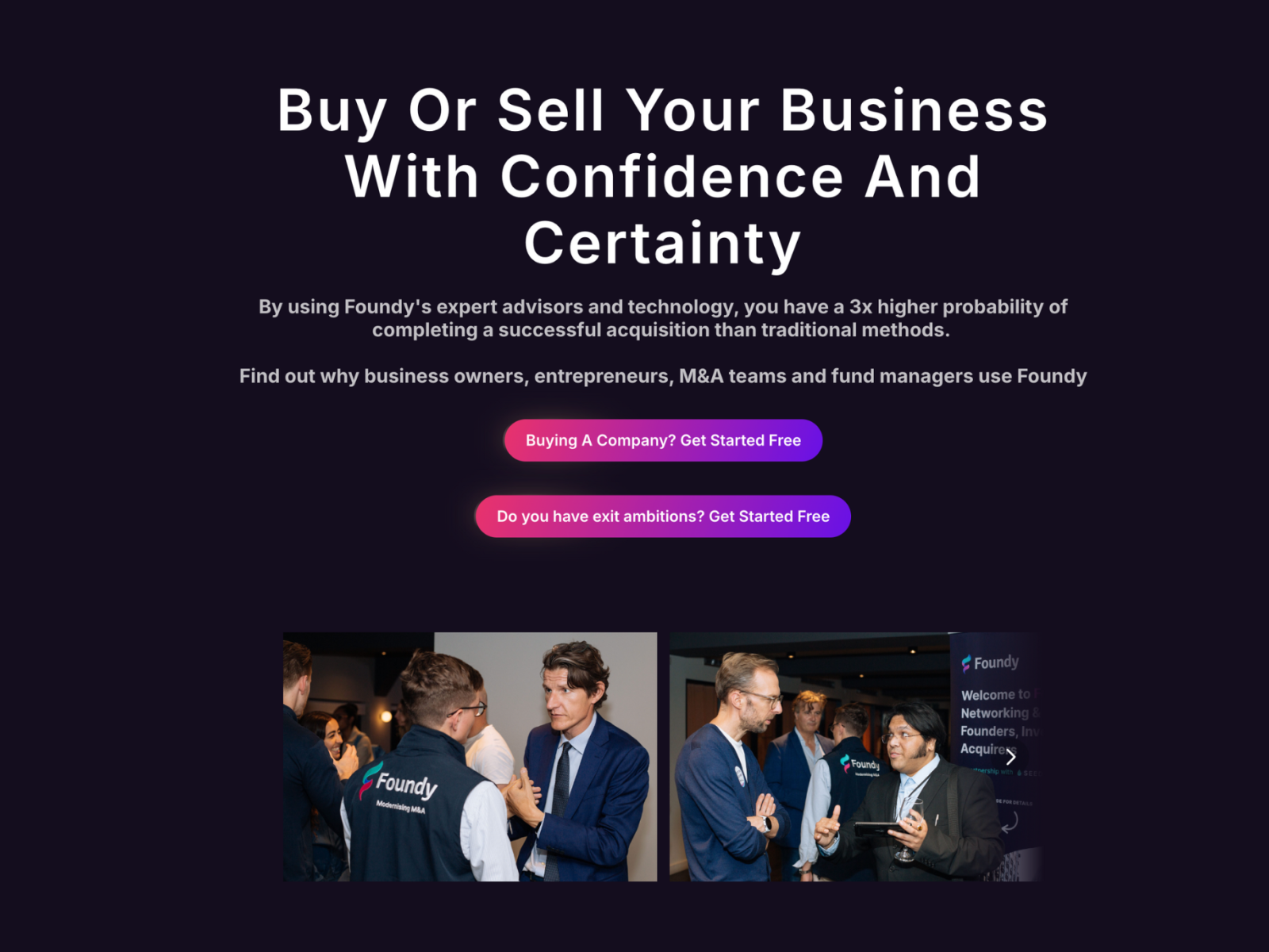 Foundy.com screenshot