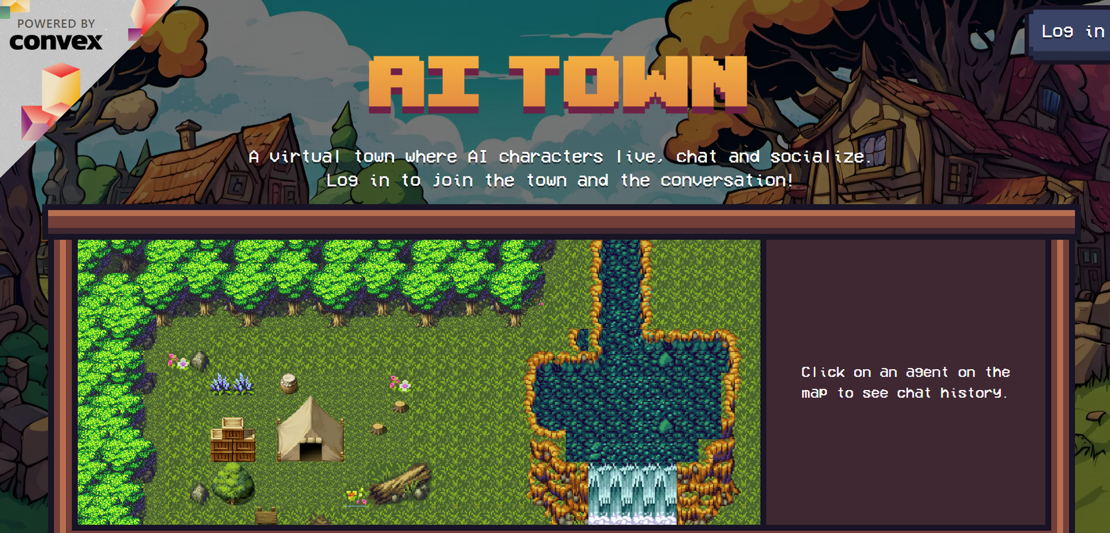 AI Town screenshot