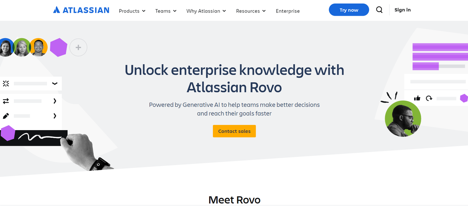 Atlassian Rovo screenshot