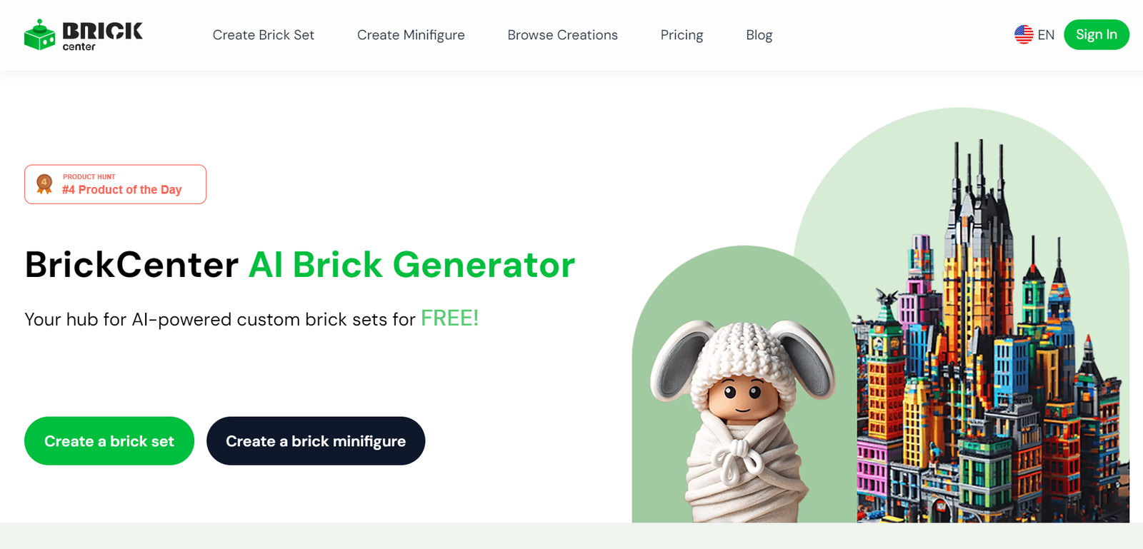 BrickCenter screenshot
