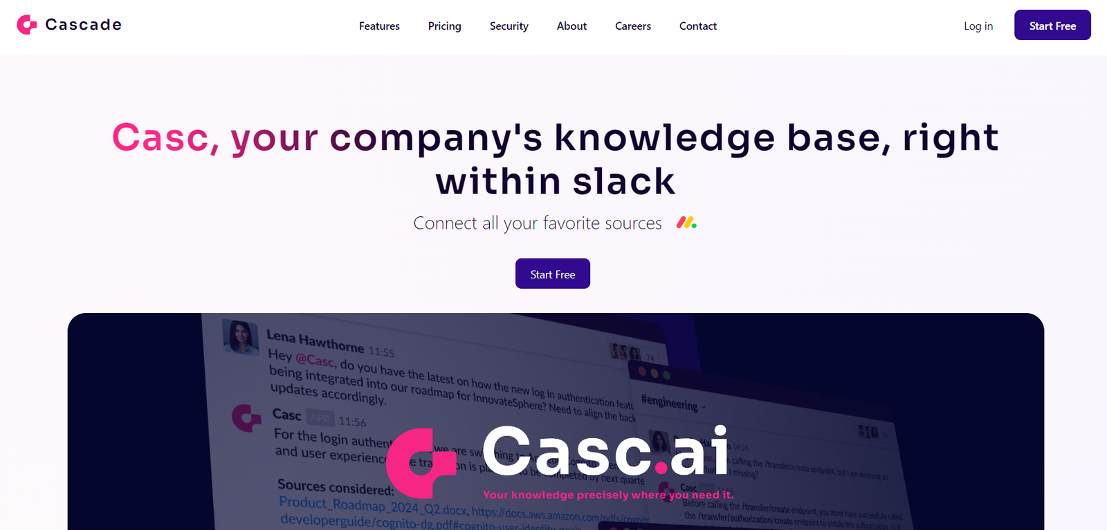 Cascade screenshot
