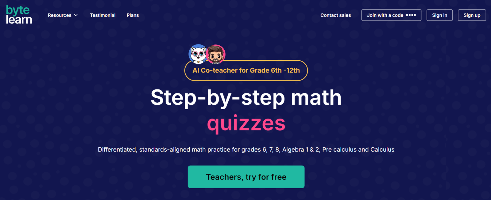 Bytelearn screenshot