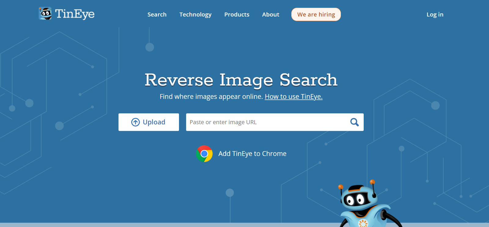 TinEye screenshot