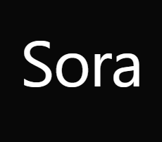 Sora by OpenAI logo
