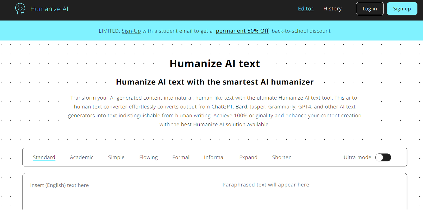 Humanize AI screenshot