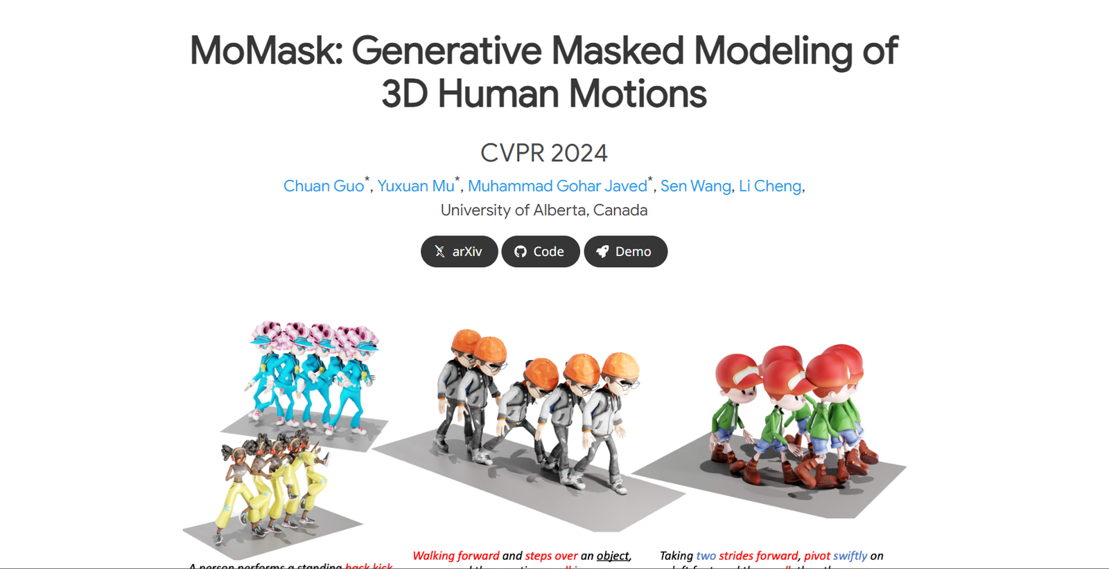 MoMask screenshot