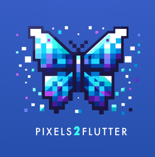 Pixels2Flutter logo