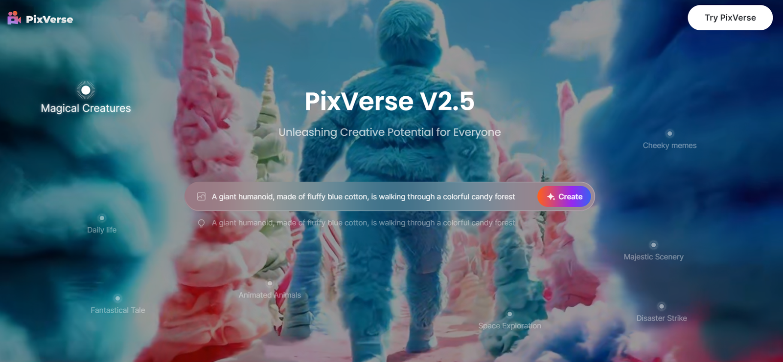 PixVerse screenshot