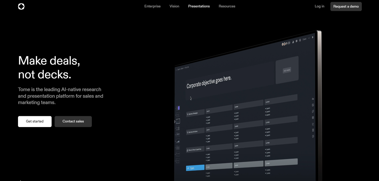 Tome AI: AI Tool Reviews, Pricing and Software alternatives 2026 | ReviewAI