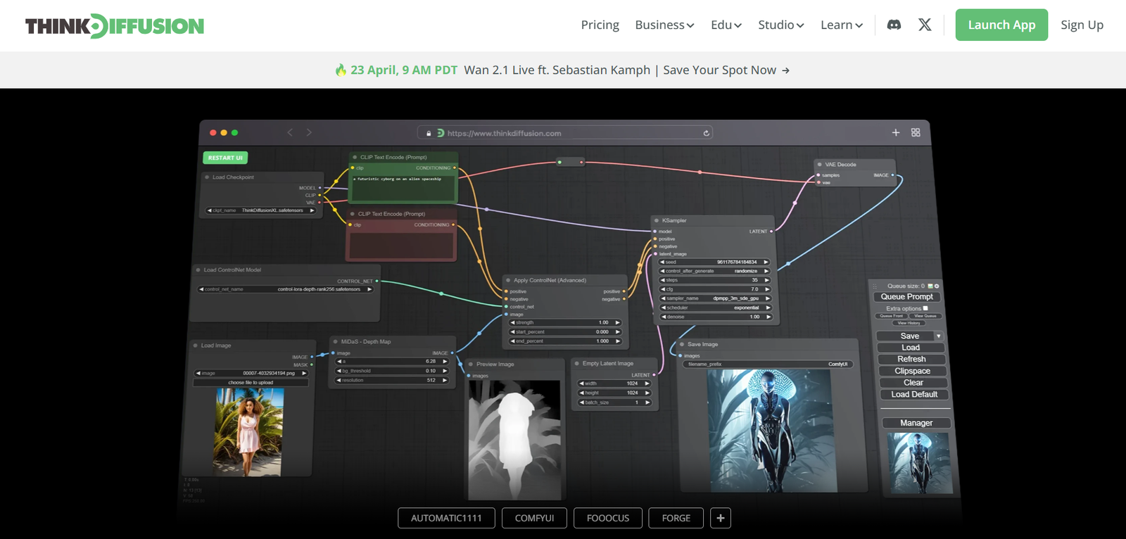 ThinkDiffusion AI: AI Tool Reviews, Pricing and Software alternatives ...