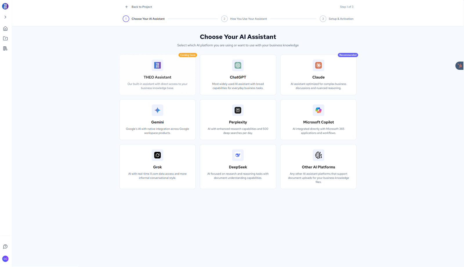 THEO Growth screenshot