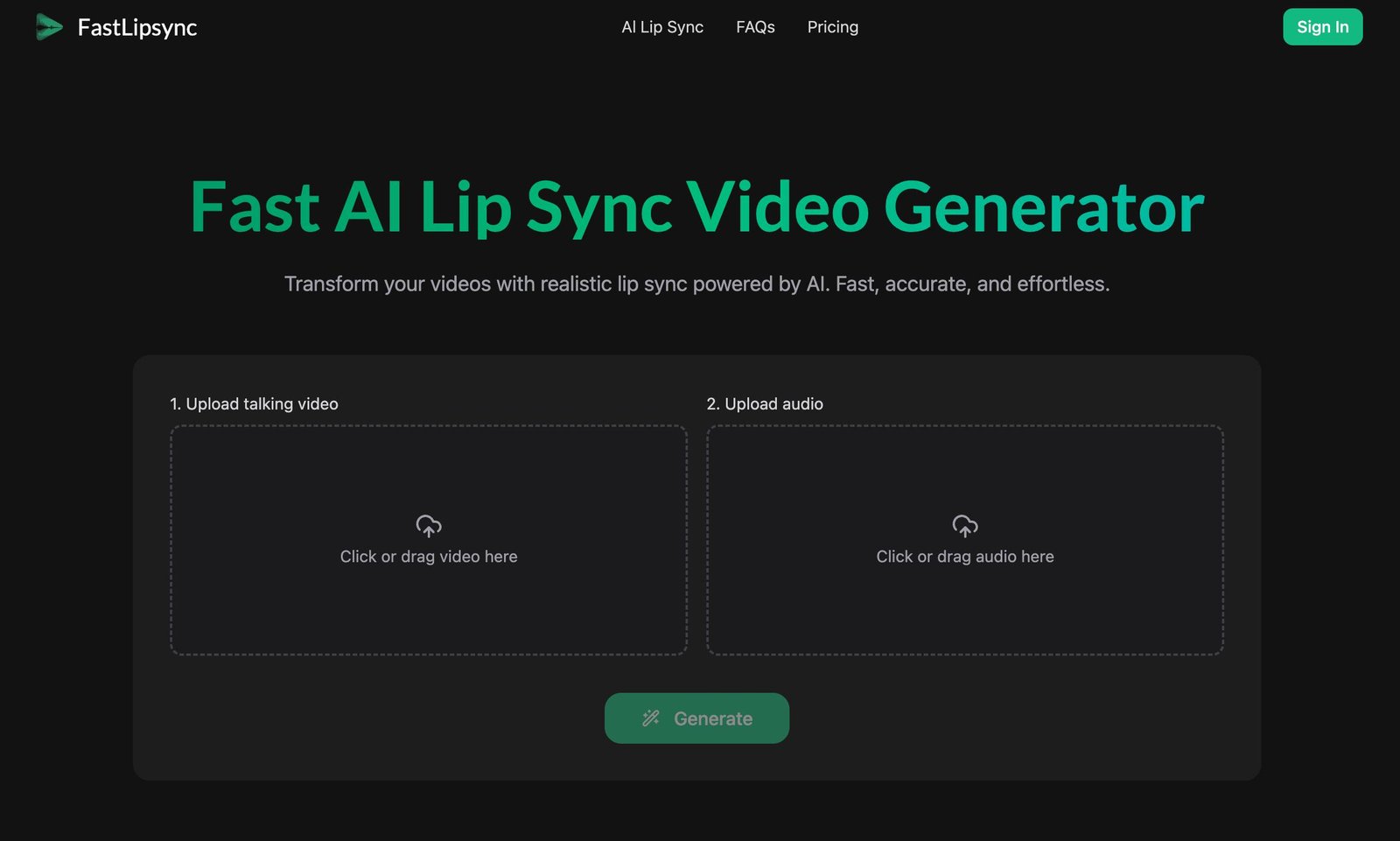 FastLipsync screenshot
