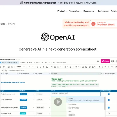 openai-in-spreadsheet